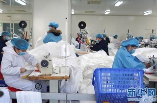 開足馬力生產防護用品，江西全力保障市場供應